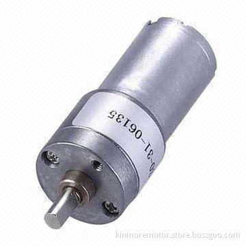 6V DC Geared Motor with 20mm Gearbox/4mm Shaft for Vending Machines, Card Readers and Shutters